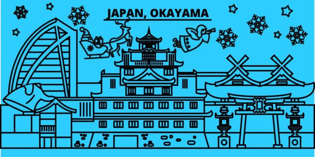 岡山県のイメージイラスト